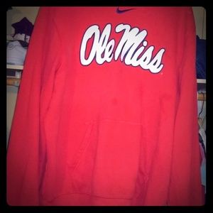 Ole Miss Nike hoodie XL used